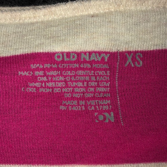 Old Navy Colorful Striped Long Sleeve Top XS - Picture 4 of 4